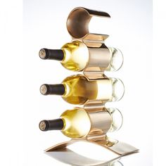 several bottles of wine are stacked on top of each other in the shape of a bird