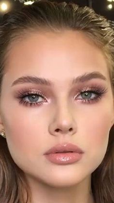 Green Eyes Blonde Hair, Simple Bridal Makeup, Bridal Makeup For Brunettes, Bridal Makeup For Blondes, Soft Make-up, Makeup Looks For Green Eyes, Wedding Makeup For Brown Eyes, Brunette Makeup, Soft Makeup Looks