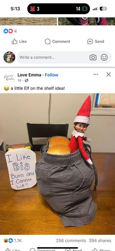 Big Bun, Christmas Traditions Family, Christmas 2020, Shelf Ideas, Christmas Traditions, Family Christmas, Elf On The Shelf