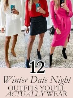 Holiday Date Night Outfit, Simple Date Night Outfit Winter, Outdoor Event Outfit, Winter Date Night Outfit Dressy, Anniversary Outfit Dinner, Outfit Ideas For Cold Weather, Casual Dinner Date Outfit, Simple Date Night Outfit