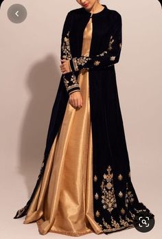 Jacket Dresses For Women For Wedding, Velvet Dress Designs, Pakistani Dresses Casual, Pakistani Fancy Dresses, Salwar Kamiz, Fancy Dresses Long, Indian Gowns Dresses, Muslim Fashion Dress, Indian Gowns