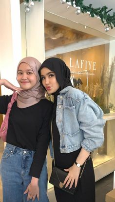 Ootd Hijab Casual Jeans, Aesthetic Hijab Outfit, Celana Jeans, Casual Hijab Outfit, Muslim Outfits, Everyday Fashion Outfits