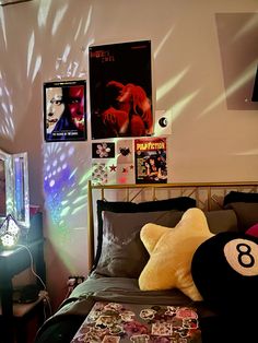 Rockstar Gf Bedroom Aesthetic, Rockstar Gf Room Aesthetic, Rockstar Decor, Rockstar Girlfriend Room, Down Town Room, Rockstar Gf Room, Rockstar Room, Rockstar Bedroom