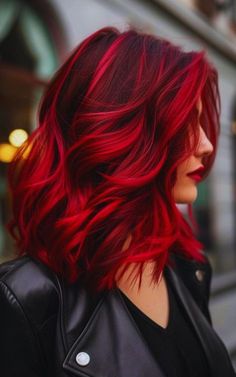 Vibrant Hair Color Ideas Fun, Fun Hair Colors For Brunettes, Shadow Root Red Hair, Red And Copper Hair, Fun Hair Color Ideas For Brunettes, Trending Hair Color For 2024, Red Hair Beauty, Princess Lolly, Pelo Color Vino