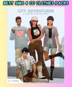 75  Latest Sims 4 cc Clothes Packs 2024 (Upgrade Your Sims Wardrobe) Sims 4 Cc Essentials Hoodie, 100 Cc Packs For Sims 4, Clothes Cc Folder Sims 4, Best Sims 4 Expansion Pack, Sims 3 Expansion Packs