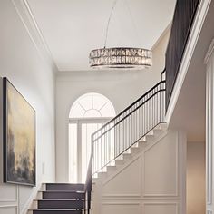 the hallway is clean and ready for us to use as an entrance way in this home