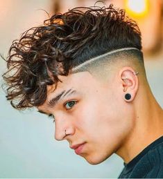 Latino Hair Trends 2022: 10 Best Hispanic Haircuts for Men Undercut Curly Hair, Types Of Fade Haircut, Messy Curly Hair, Trendy We Fryzurach, Curly Undercut, Textured Curly Hair, Tapered Haircut, Haircuts For Curly Hair