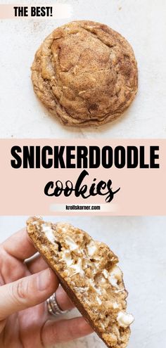 the best snickkerdoodle cookies are made with oatmeal and chocolate