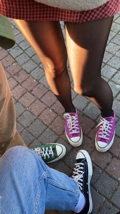 #converse #pink #green #black Converse Pink, Green, Pink, Pins, Black