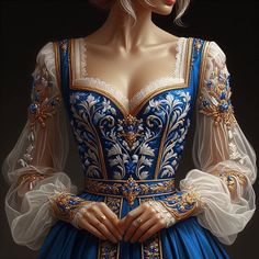 Victorian Gown, Fairy Dresses, Royal Dresses, Elegant Dresses Classy, Ballroom Dress, Fantasy Dress