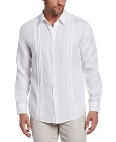 Pintucks Shirt Men, Guayabera Shirt Men, Guayabera Shirt Outfit, Guayabera Wedding, Mens Guayabera Shirts, Men’s Guayabera Outfit, Smart Casual Wardrobe, Guayabera Shirt, Men's Button Down Shirt