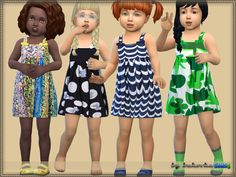 Sims Resource Dress, Cc Hats, Sims 4 Cc, Dresses Kids Girl