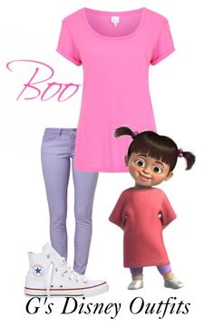 Boo! From monsters inc @G's Disney Outfits Monsters Inc Baby Shower, Monsters Inc Boo, Monsters Inc Baby, Monster Baby Showers, Halloween Costumes For Teens Girls, Duo Halloween Costumes, Dress Up Day, Halloween Costumes For Teens