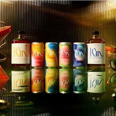 Shop All Non-Alcoholic Drinks & Spirits | Kin Euphorics Non Alcoholic Mimosa, Ebook Website, Soda Branding, Kin Euphorics, Drink Presentation, Drinks Packaging, Rich Rich, Vitamin C And Zinc, Drinks Packaging Design