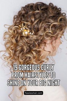 Curly Hairstyles Long Hair Wedding, Wedding Updos For Long Curly Hair, Medium Curly Updo, Formal Hairstyles For Medium Hair Curly, Half Up For Curly Hair, Side Ponytail Hairstyles Curly Hair, Curly Hair Evening Style, Prom Hair For Naturally Curly Hair, Half Up Do Curly Hair