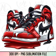 Sneakers Png, Shoes Png, Sneakers Design, Sneakers Drawing, Design Sneakers, Drip Art, Sneaker Art, Shoes Drawing, Red Sneakers