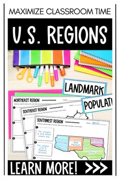 the u s regions with text that reads, learn more about them and how to use it