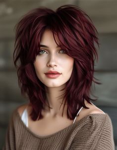 Voluminous Layers, Shag Hairstyle, Winter Hairstyle, Tips For Winter, Soft Balayage, Classic Outfits For Women, Hairstyle Tips, Curly Hair Photos, Cheap Iphones