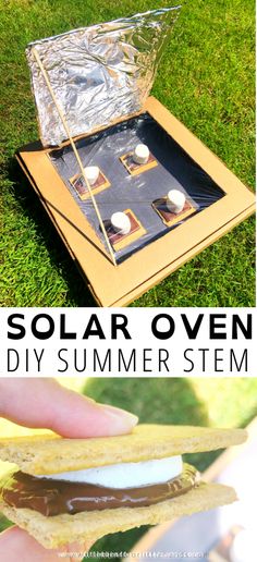 Solar Oven Diy, Solar Oven, Summer Science, Summer Camp Activities, Summer Camp Ideas, Kid Science, Kid Experiments, Summer Learning, E Mc2