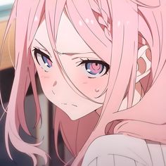 Paired Avatars, Fun Games, Pink Hair, Matching Icons, Group Chat, Anime, Hair, Pink, Blue