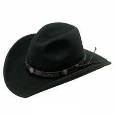 Twister Black Crushable Wool Dakota Hat 7211001 Crushable Wool Casual Hat Decorative Hatband Crown: 4 Brim: 3-3/4 Show off your western style with this Twister western hat by M & F Western Products. Black leather hatband. Handcrafted from premium materials. Sizes: Small (6-3/4 to 6-7/8) Medium (7 to 7-1/8) Large (7-1/4 to 7-3/8) Extra Large (7-1/2 to 7-5/8) Bling Jacket, Dakota Style, Boys Cowboy Boots, Black Cowboy Hat, Girl Cowboy Boots, Lucchese Boots, Twisted X Boots, Western Hat, Black Cowboy