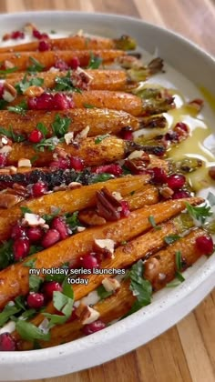 A plate of Spice Roasted Carrots with a dollop of Lemony Whipped Feta, garnished with parsley, olive oil, Aleppo pepper, and pomegranate arils. Aleppo Pepper, Feta Dip, Whipped Feta, Pan Meals, Veggie Side Dishes, Roasted Carrots, Sheet Pan Recipes, Veggie Sides, Veggie Dishes