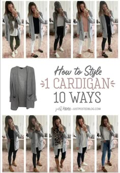 Cardigan Outfit Work, White Cardigan Outfit, Outfits With Grey Cardigan, Winter Cardigan Outfit, Capsule Clothing, Long Cardigan Outfit, Teacher Attire, Long White Cardigan, Long Grey Cardigan