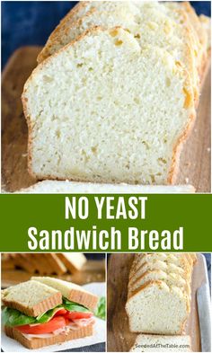 this no yeast sandwich bread is so good it's easy to make and delicious