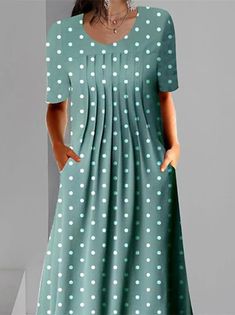 LightInTheBox - Compra global online de vestidos, hogar y jardín, electrónica y ropa de moda Casual Midi Dresses, Vestiti In Jeans, Sukienki Maksi, Best Casual Dresses, Modest Summer Dresses, Modest Summer, Dresses Aesthetic, Midi Shift Dress, Dresses Modest