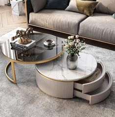 Bell Nesting Coffee Table Sectional Coffee Table, Centre Table Design, Centre Table Living Room, Center Table Living Room, Nesting Coffee Table, Table Decor Living Room, Centre Table, Nesting Coffee Tables, Table Living Room