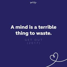 a blue background with the words, a mind is a terrible thing to waste get out 2013