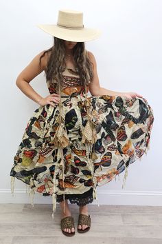 Short Pinwheel Slip - Krista Larson Designs Burrito Dress, Disabled Fashion, Modeling Outfits, Shawl Outfit, Frocks And Gowns, Krista Larson, Nature Inspired Fashion, Wearable Art Clothing, High Fashion Runway