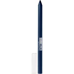 TattooStudio Gel Pencil Eyeliner -  Maybelline's TattooStudio Sharpenable Gel Pencil Eyeliner draws on up to 36-hour tattoo intensity with its waterproof, smudge-resistant, sebum-resistant, and fade-resistant formula.    Benefits     Draws on up to 36-hour tattoo intensity Long-wearing eyeliner glides on smooth & delivers intense eye definition in one stroke Sharpens with ease   - TattooStudio Gel Pencil Eyeliner Hour Tattoo, Eyeliner Maybelline, Shop Tattoo, Pencil Eyeliner, Ulta Beauty, Tattoo Studio, Maybelline, Eyeliner, Pencil