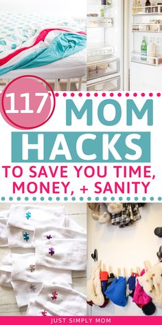 mom hacks to save you time, money and sanity