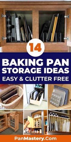 the top ten kitchen storage ideas and tips for making them look like they are going to be