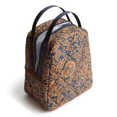 Introducing our Lunch Bag, the perfect companion for keeping your meals fresh and stylish on the go. Whether you're heading to work, school or a picnic in the park, our lunch bag offers the ideal solution for carrying your favorite snacks and meals with ease. Vera Bradley Lunch Bag in Lotus Montage Roasted Pecan Brown Practical Lunch Bag With Zipper, Practical Lunch Bag With Zipper For Everyday, Eco-friendly Bags For Back To School Travel, Eco-friendly Travel Bags For Back To School, Travel Tote Lunch Bag With Zipper Closure, Back To School Lunch Bag With Zipper Closure, Back To School Lunch Box With Zipper Closure, On-the-go Lunch Tote With Zipper Closure, Versatile Rectangular Lunch Bag For On-the-go