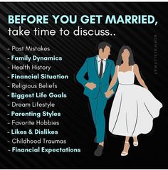 Happy Marriage Tips, Relationship Advice Quotes, Healthy Relationship Tips, Before Marriage, Healthy Marriage