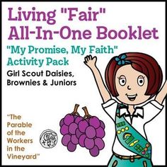 the cover of living fair all - in - one booket, featuring a girl holding grapes