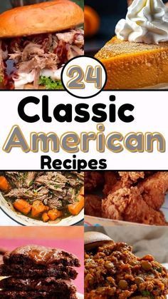 the cover of classic american recipes