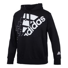 adidas Logo Black Hoodie Hoodie Adidas, Adidas Pullover, Adidas Hoodie Mens, Fashion Performance, Adidas Hoodie, Logo Black, Pullover Hoodies, Stylish Sneakers, Sports Logo