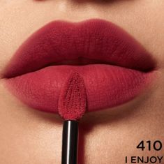 Nwt L'oral Rouge Signature Lipstick N410 I Enjoy! Price Reflects One (1) Lip Product! Blue Red Lipstick, I'm Worth It, Loreal Lipstick, Loreal Paris Makeup, Matte Lip Stain, Paris Makeup, Lip Shades, Berry Lipstick, Greece Art