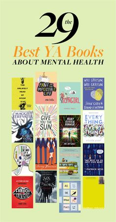 the best ya books about mental health by various authors, including children's books