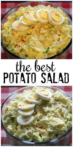 the best potato salad with hard boiled eggs