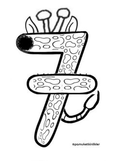 the letter f is for snake coloring page with an animal's tail and tongue