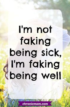 Chronic Fatigue, Autoimmune Disease, Infp, Migraine, A Quote, Chronic Illness, Chronic Pain, Well Being, A Girl