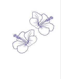 two blue flowers on a white background with the words,'i love you to the bottom