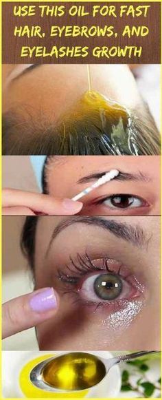 Eyelashes Growth, Eyebrows And Eyelashes, How To Grow Eyebrows, Fast Hair, Best Hair Oil, Fast Hairstyles, Eyelash Growth, Best Oils, Eye Lashes