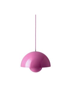 Flowerpot Pendant Lamp - SamuLighting Flowerpot Pendant Kitchen, Pink Glass Pendant Light, Pink Glass Chandelier, Flowerpot Vp1, &tradition Flower Pot Lamp, Flowerpot Pendant, Living Room Den, Pink Murano Glass Chandelier, Staircase Lighting