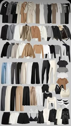 Capsule Wardrobe Casual, Stile Hijab, Chique Outfits, Fashion Capsule Wardrobe, Everyday Fashion Outfits, Classy Work Outfits, Fashion Capsule, Stylish Work Outfits, Easy Trendy Outfits