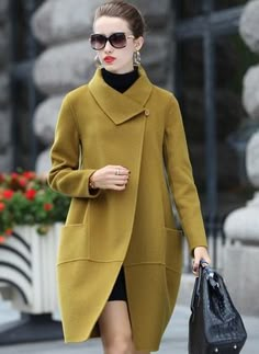 Áo Blu, Paris Chic, Coat Women Fashion, Coat Fashion, Coats And Jackets, Fashion Sewing, Outfit Idea